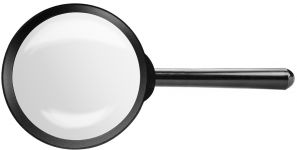 Збільшувальне скло TOPEX, лупа, діаметр 90 мм