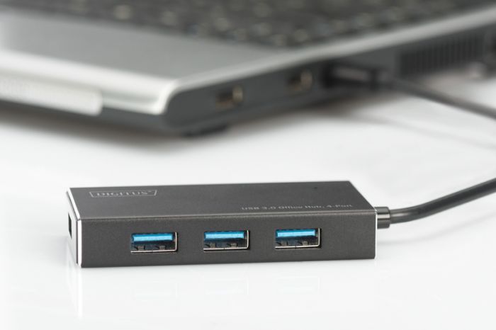 Концентратор Digitus USB 3.0 Hub, 4-port