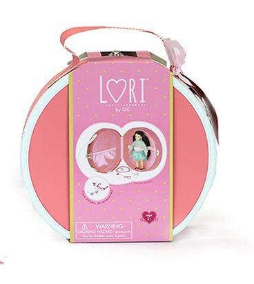 Кейс для ляльок LORI DELUXE з аксесуарами (кораловий) LO37008