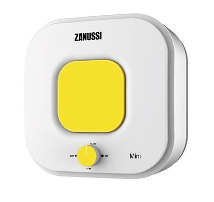 Водонагрівач Zanussi ZWH/S 10 Mini O / 10 л, над мийкою, жовтий