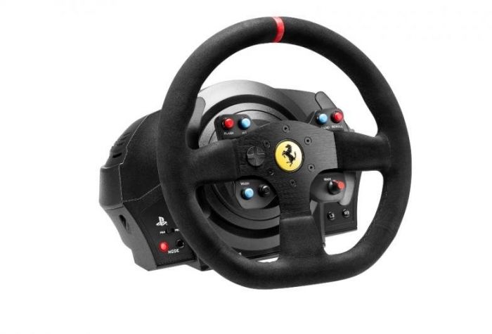 Кермо і педалі для PC / PS4®/ PS3® Thrustmaster T300 Ferrari Integral RW Alcantara edition