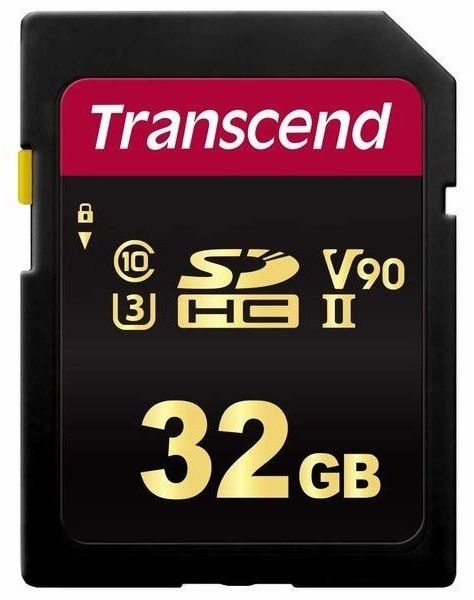 Карта пам'яті Transcend SD  32GB C10 UHS-II U3 R285/W180MB/s 4K