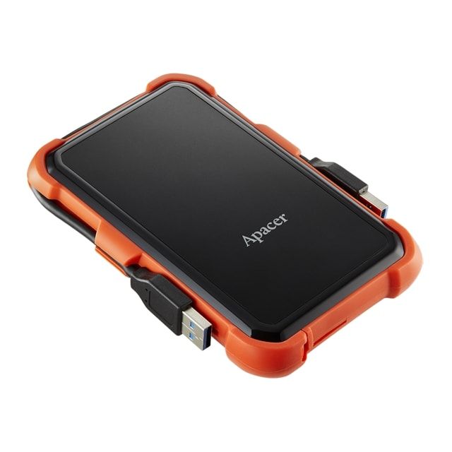 Портативний жорсткий диск Apacer 2TB USB 3.1 AC630 IP55 Black/Orange