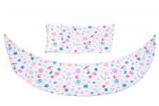 Набір аксесуарів для подушки Nuvita DreamWizard (наволочка, міні-подушка) Білий NV7101White