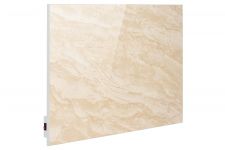 Обігрівач керамічна панель Ardesto HCP-600BGM, 600Вт, 12м2, мех. керування, IP54, бежевий мармур