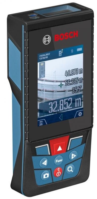 Далекомір лазерний Bosch GLM 120 C 0.08-120 м, Bluetooth