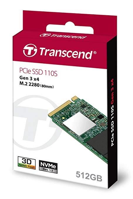 Накопичувач SSD Transcend  M.2 512GB PCIe 3.0 MTE110