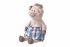 М'яка іграшка Same Toy Порося в комбінезоні 45см THT706