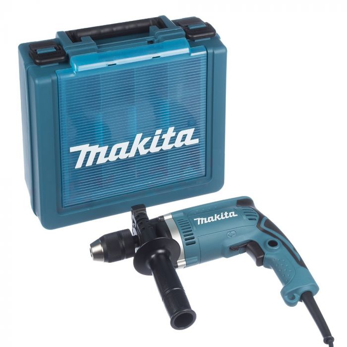 Дриль ударний Makita HP1631K,710Вт, 13мм, БЗП, кейс