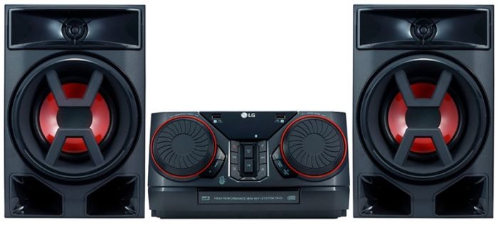 LG Мікросистема XBOOM CK43 2.0, 300W, FM, MP3-CD, USB, Bass Blast, Wireless