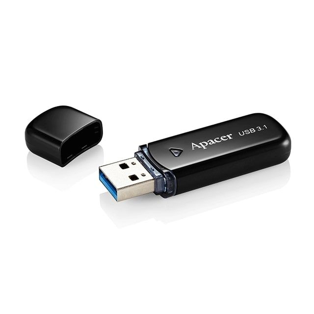 Накопичувач Apacer  32GB USB 3.1 AH355 Black