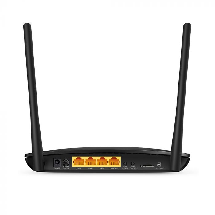 4G-Маршрутизатор TP-LINK TL-MR6400 N300 4G LTE 3xFE LAN 1xFE WAN 1xSim Card Slot