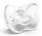 Пустушка ортодонтична Nuvita Orthosoft Light 0м+ прозора NV7051TRANSP