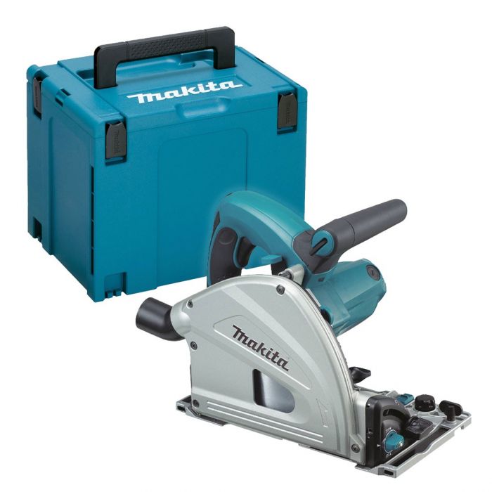 Пила дискова Makita SP 6000J заглибна, 165 мм, 1300 Вт, 4.4 кг, Makpac кейс