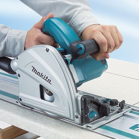 Пила дискова Makita SP 6000J заглибна, 165 мм, 1300 Вт, 4.4 кг, Makpac кейс