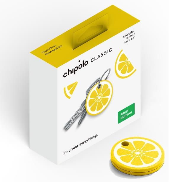 Пошукова система CHIPOLO CLASSIC FRUIT EDITION Жовтий лимон