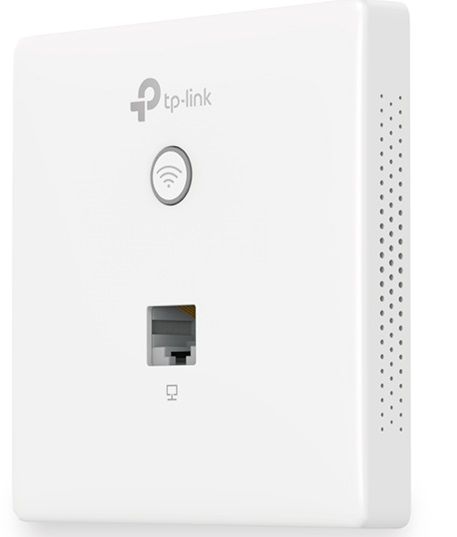 Точка доступу TP-LINK EAP115 WALL N300 1хFE LAN PoE під розетку