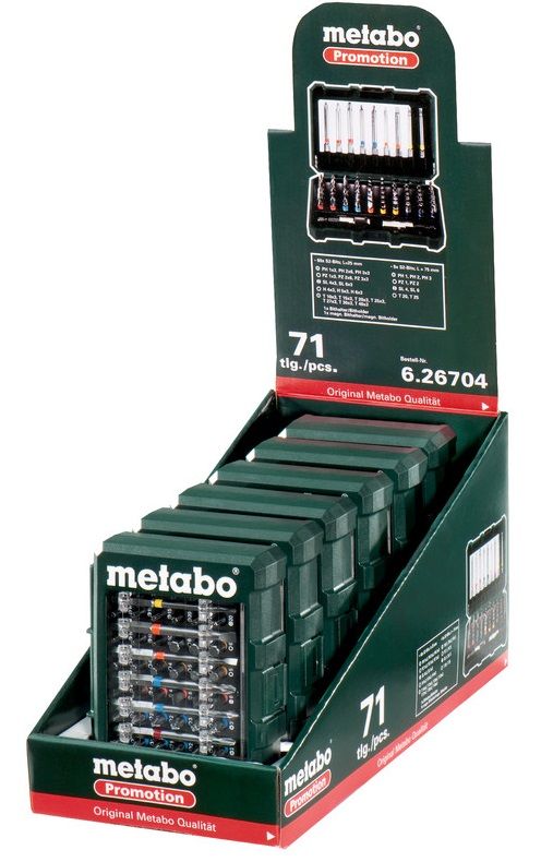 набір біт Metabo PROMOTION 71шт.