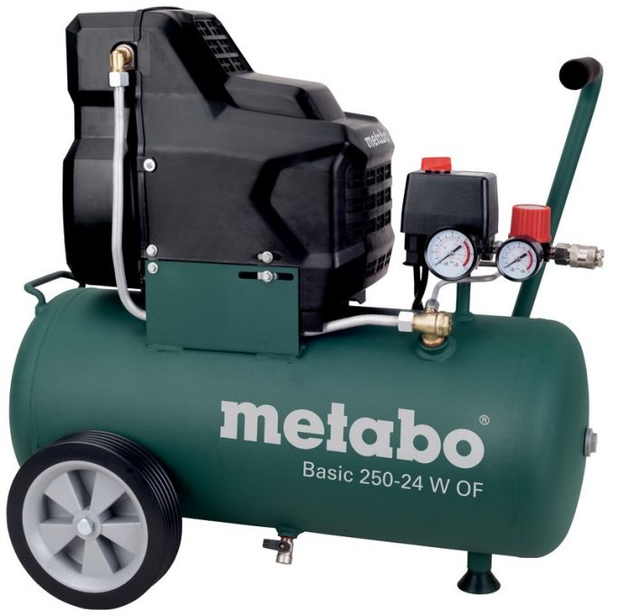 Компресор Metabo Basic 250-24 W OF безмасляний