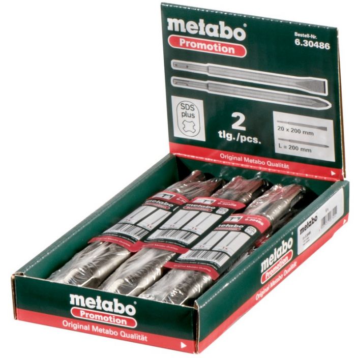 Набор зубил Metabo SDS-PLUS 2 шт. PROMOTION