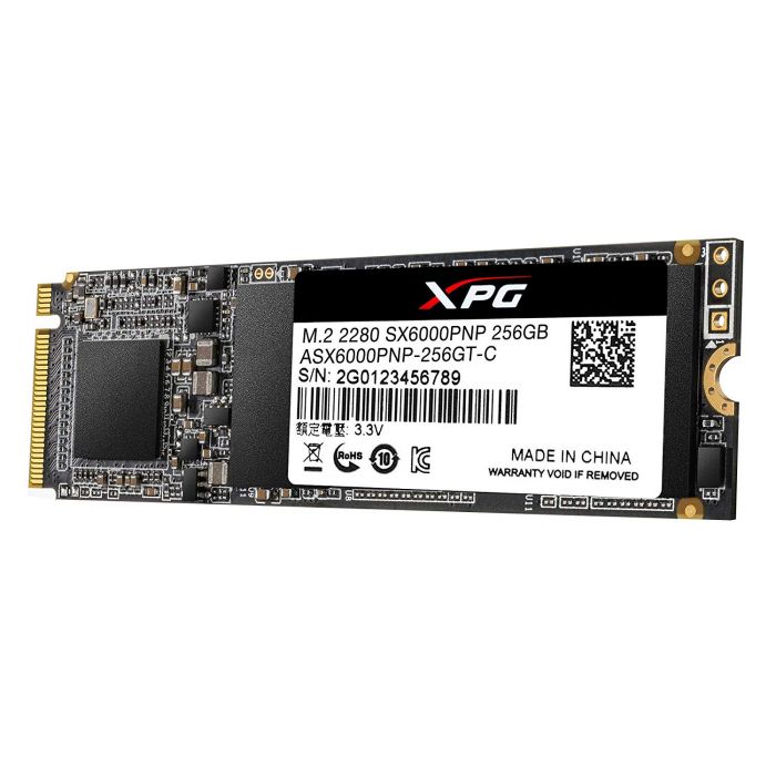 ADATA SX6000 Pro[Накопичувач SSD M.2 256GB PCIe 3.0 SX6000P]