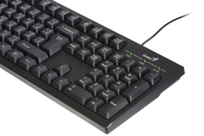 Клавіатура Genius Smart KB-101 USB Black Ukr