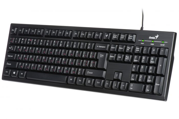 Клавіатура Genius Smart KB-101 USB Black Ukr