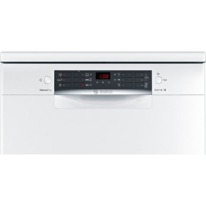 Окремо встановлювана посудомийна машина Bosch SMS46KW01E - 60см/13 компл/6 прогр/5 темп.реж/диспл/білий