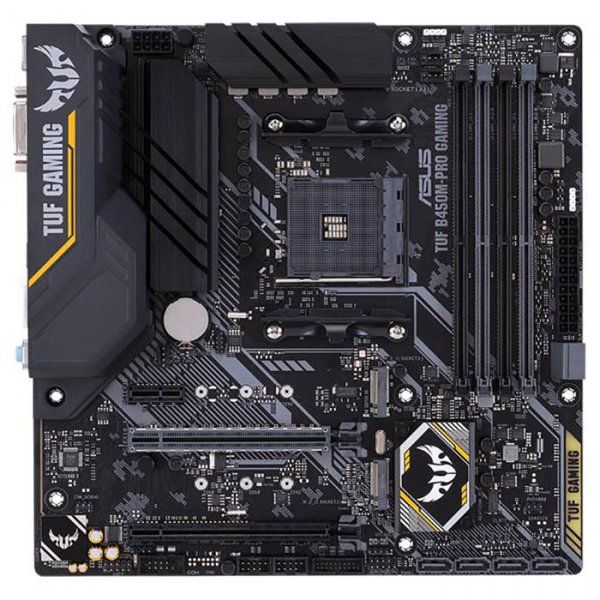 Материнcька плата ASUS TUF B450M-PRO GAMING sAM4 B450 4xDDR4 HDMI-DVI mATX