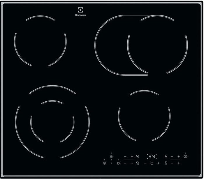 Варильна поверхня Electrolux CPE644RCC електрична