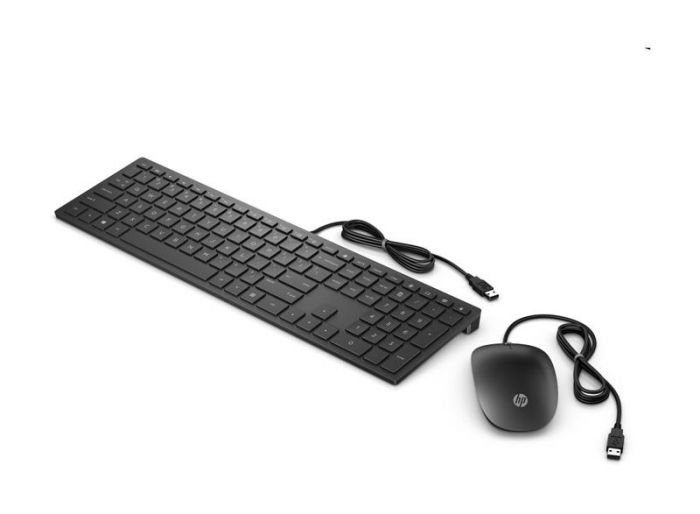 Комплект HP Pavilion 400 USB  UKR Black