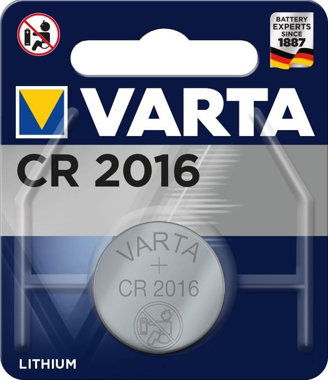 Батарейка VARTA CR 2016 BLI 1 LITHIUM