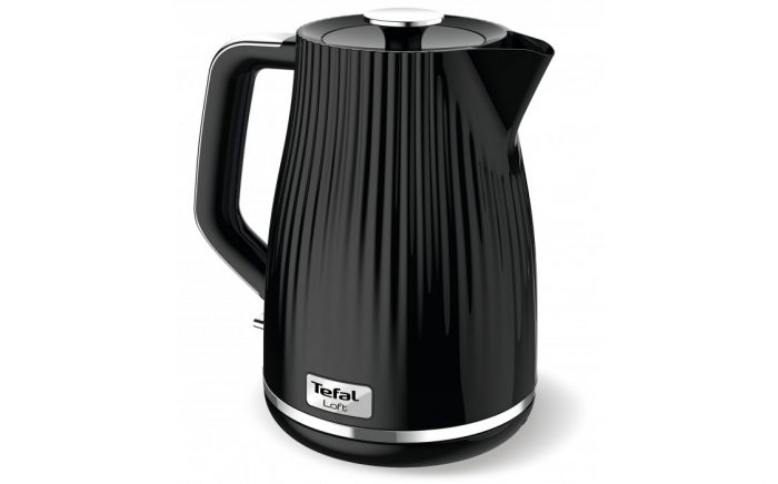 Електрочайник Tefal KO250830 Loft, 2400Вт, 1,7л., чорний