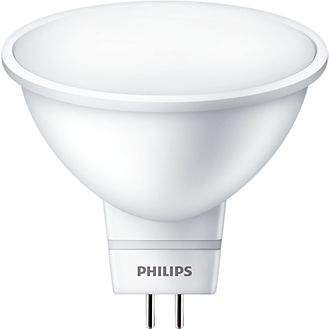 Лампа світлодіодна Philips LED spot GU5.3 5-50W 120D 6500K 220V