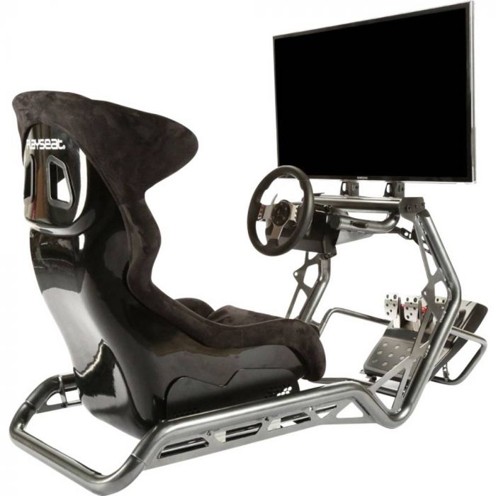 Кокпіт з кріпленням для керма та педалей і стійкою для ТВ Playseat® Sensation PRO -Metallic