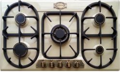 Варильна поверхня газова Kaiser KG9325ElfEmTurbo - Шx86см./4 конфорки+ WOK/чавун/сл. кістка