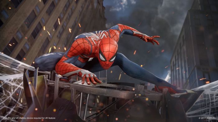 Гра консольна PS4 Marvel Людина-павук, BD диск