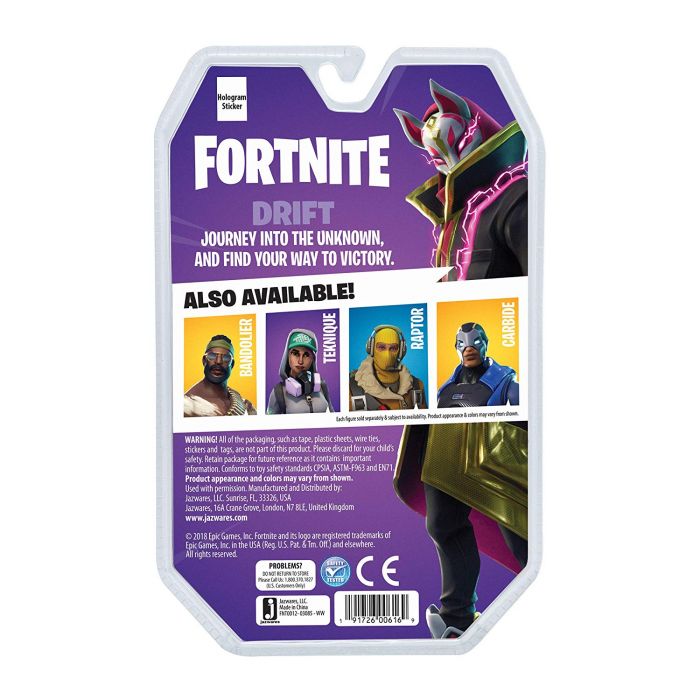 Колекційна фігурка Jazwares Fortnite Solo Mode Drift