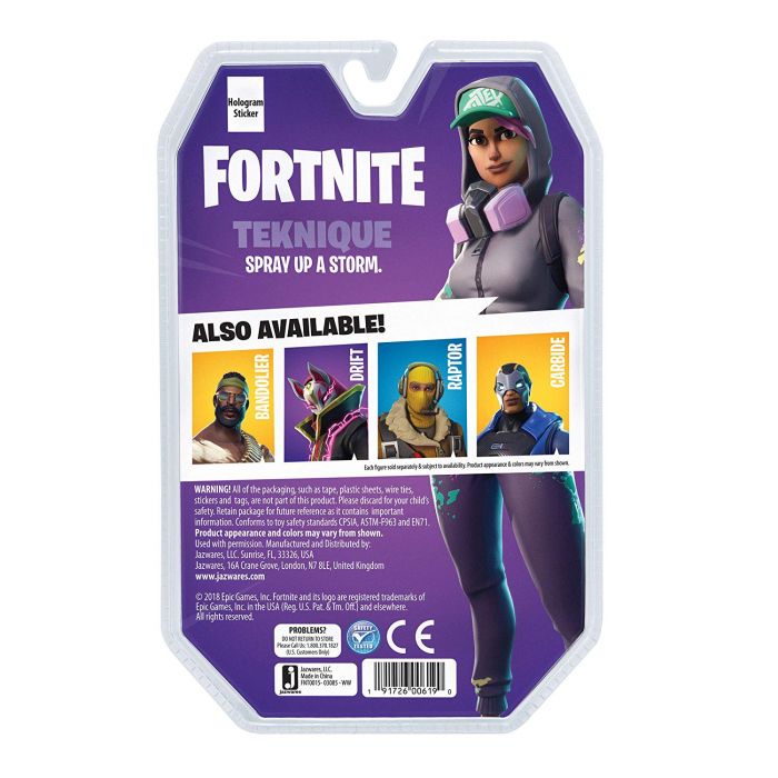 Колекційна фігурка Jazwares Fortnite Solo Mode Teknique