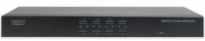 Комутатор DIGITUS Combo-KVM, 1 user, 8-port PS/2 or USB