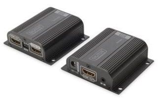 Подовжувач HDMI Digitus extender over UTP 50m, Black