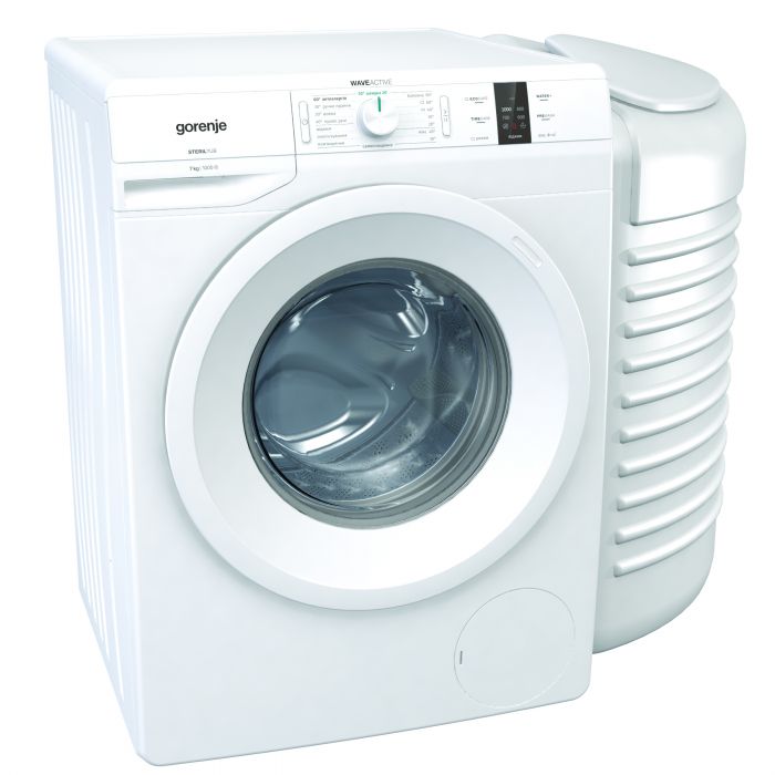 Пральна машина з баком Gorenje WP702/R, 7кг, 1000, A++, глибина 55см, Дисплей, Білий