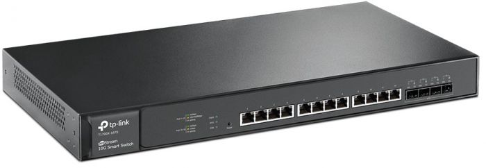 Комутатор TP-LINK T1700X-16TS 12x10GE 4x10GE/SFP+ JetStream 19" 1U