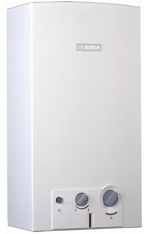 Газова колонка Bosch Therm 4000 O WR 10-2 B, 10 л/хв., 17,4 кВт, рег. потужн., розпал від батарейок