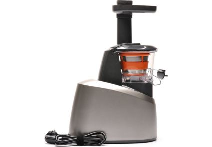 Соковитискач Tefal Infiny Press шнекова 200Вт, чаша-0.8л, жмих-0.8л, пластик, чорно-сірий