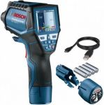 Тепловізор Bosch GIS 1000 C, -40°C до +1000°C, оптика 50:1, раб. дистанція 0.1-5м, 0.5 кг Тепловізор Bosch GIS 1000 C, -40°C до +1000°C, оптика 50:1, раб. дистанція 0.1-5м, 0.5 кг