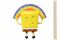 Ігрова фігурка SpongeBob Masterpiece Memes Collection Rainbow SB