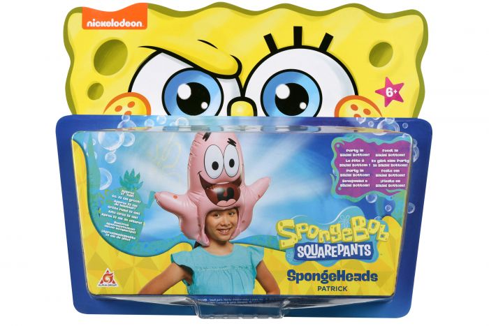 Іграшка на голову SpongeBob SpongeHeads Patrick