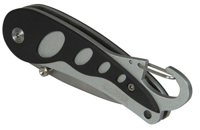 Ніж складаний Stanley "Pocket Knife", 173мм, з карабіном, нерж. сталь 440C