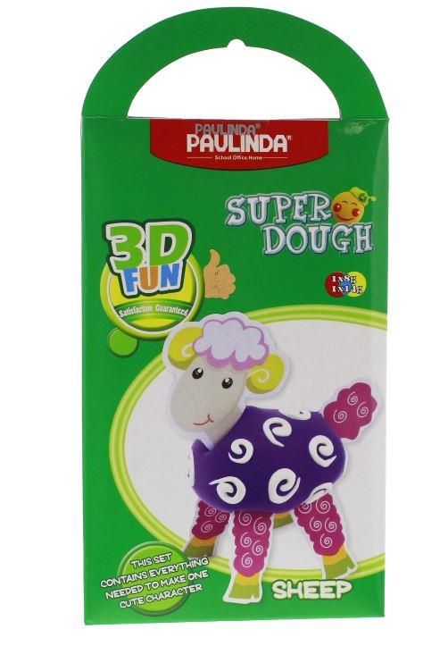 Маса для ліплення Paulinda Super Dough 3D FUN Вівця PL-081288